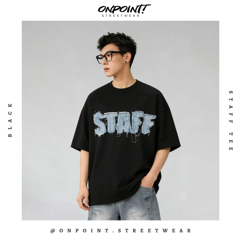 Staff Shirt - kaos pria dewasa kaos pria distro kaos pria oversize tshirt pria t-shirt pria dewasa a