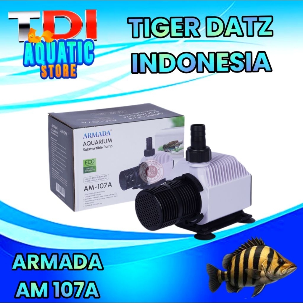 MESIN ARMADA AM 107A / 107 A POMPA AIR POWERHEAD AQUARIUM / KOLAM