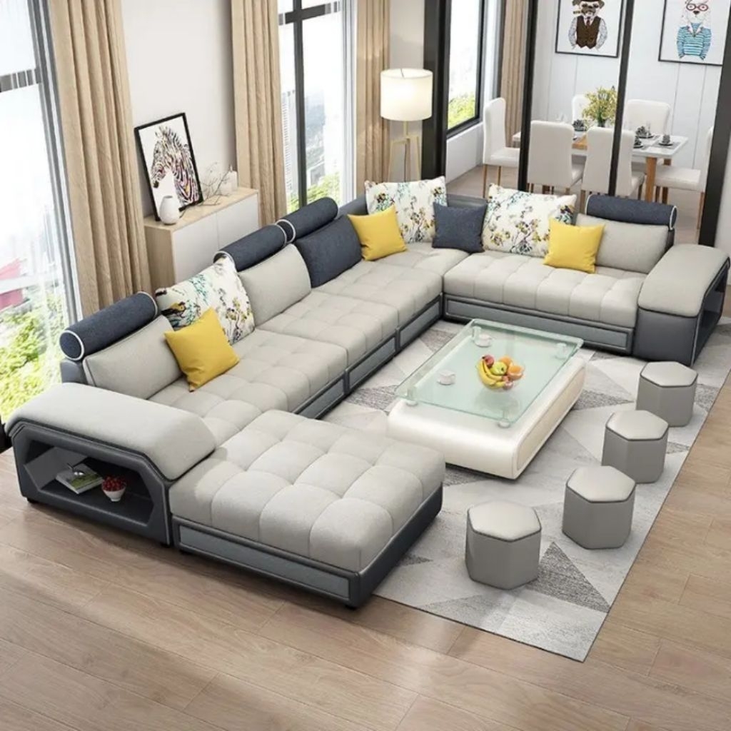 SOFA Minimalis Ruang Tamu - Sofa U Modern - SOFA Minimalis