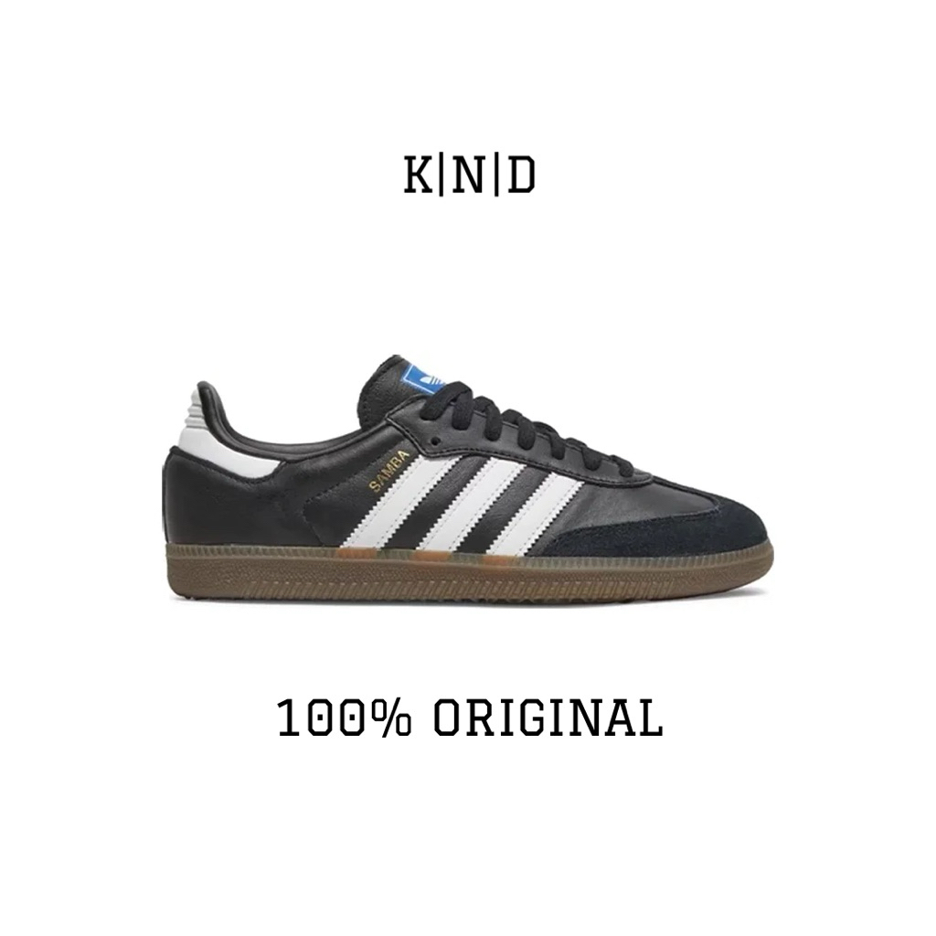 ADIDAS SAMBA OG CORE BLACK WHITE B75807 100% ORIGINAL