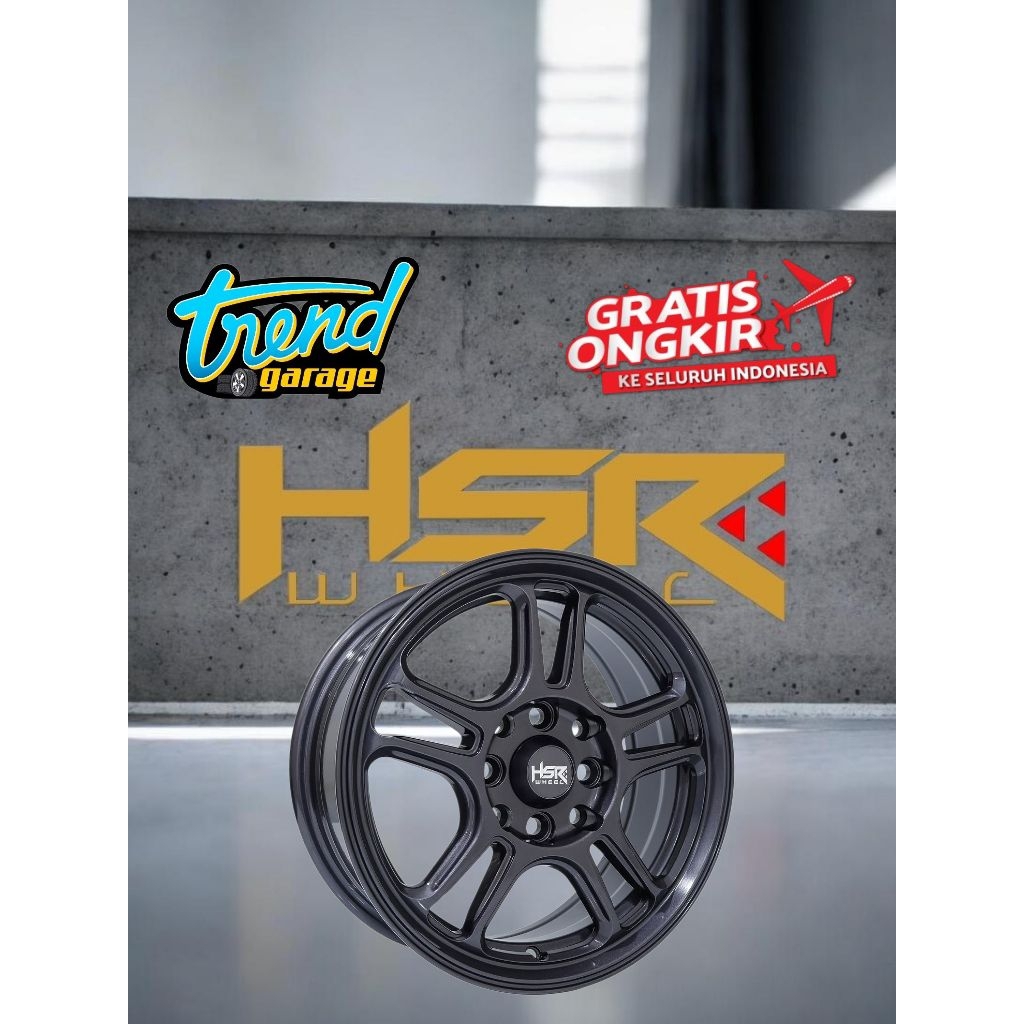 Velg Mobil Super Sale R14 Hsr Nx-Spo cocok di Agya Ayla Xenia Kijang Brio dll