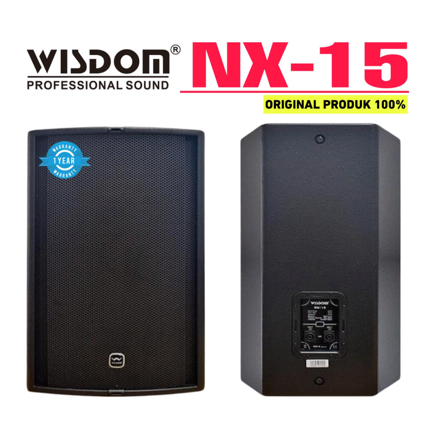 Wisdom NX15 / NX-15 / NX 15 - Speaker Pasif 15inch Wisdom