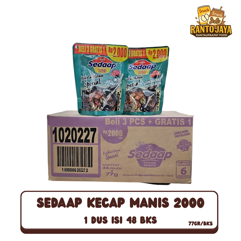 1 Dus Kecap Manis Sedaap 2000