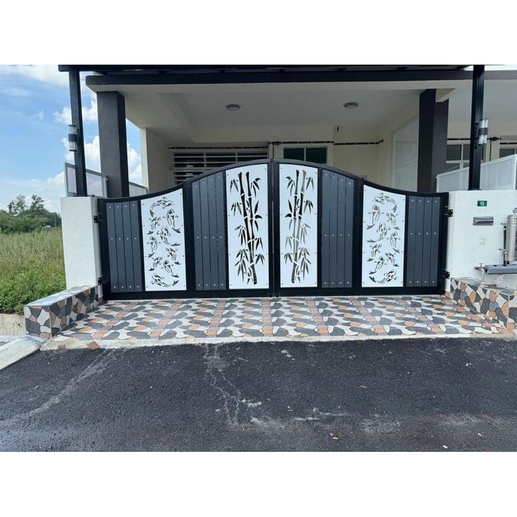 Pagar Laser Cutting Minimalis