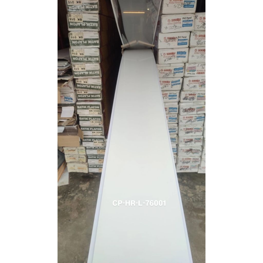 plafon pvc putih polos