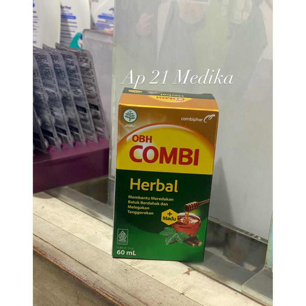 OBH Combi Herbal Plus Madu 60ml - Batuk Berdahak