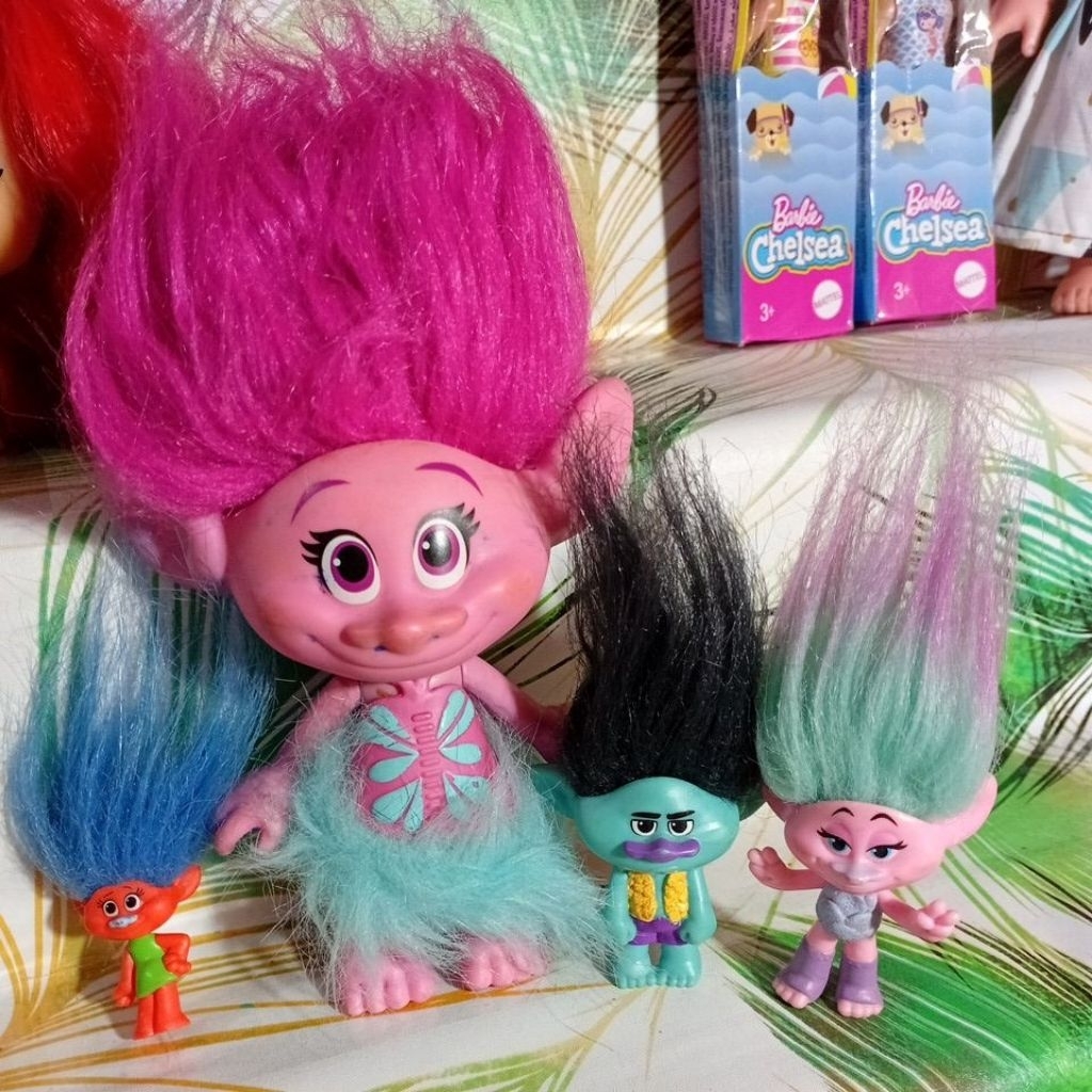 Mainan anak Trolls preloved Hasbro