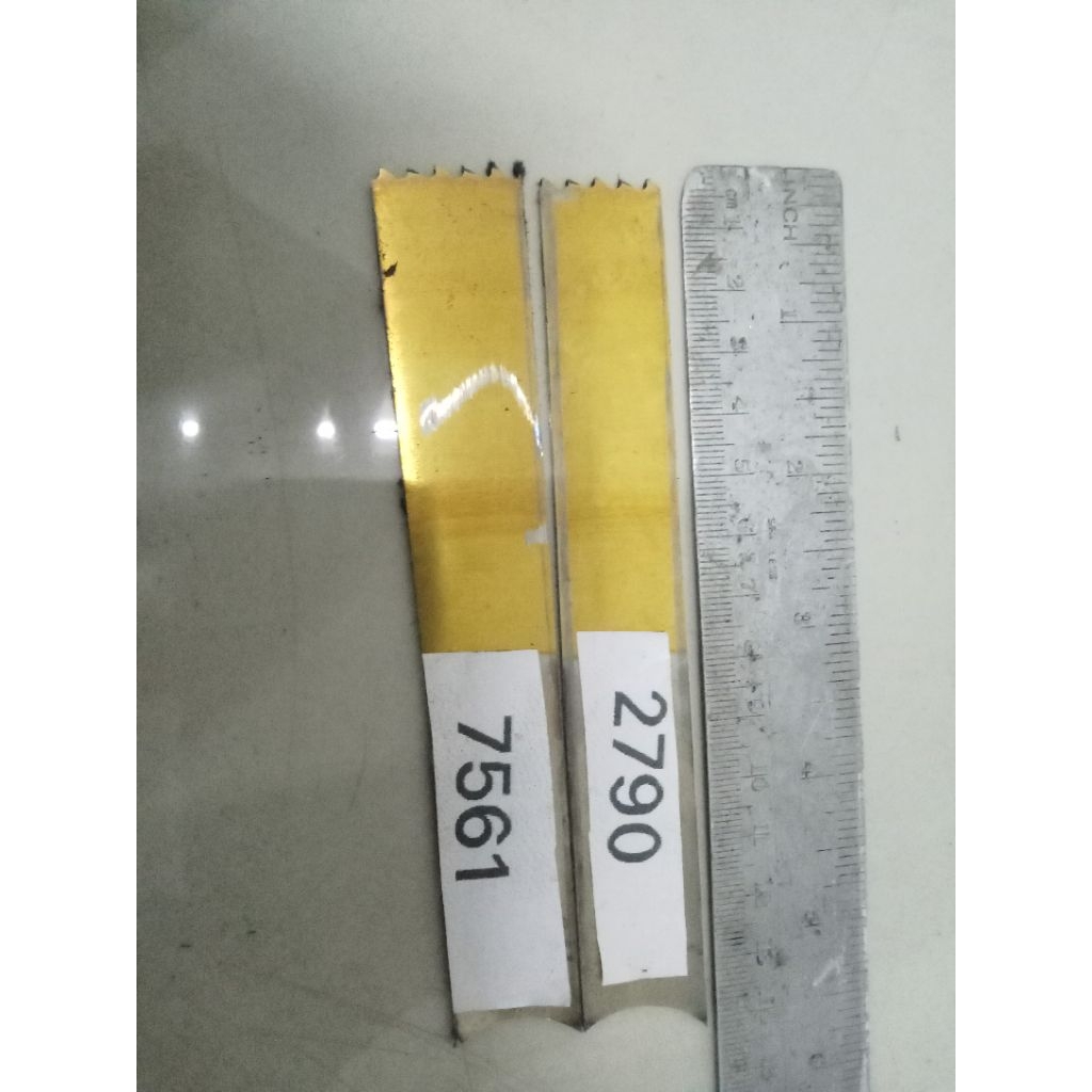 Baja HSS DM05 Gold Original BERMAGNET Bahan Pisau Dapur Iris Seset Raut Stek Okulasi Grafting Serut 