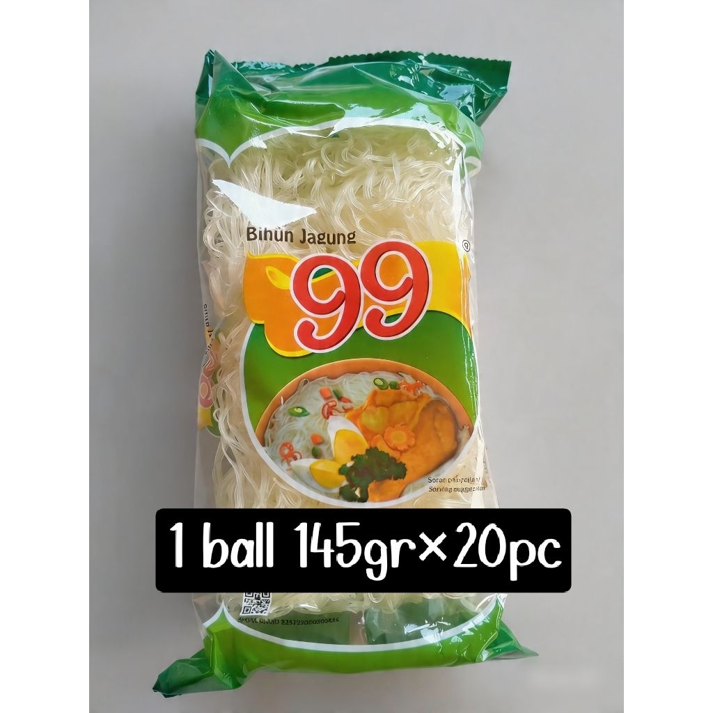 BIHUN JAGUNG 99 - kemasan 145gr isi 20pc