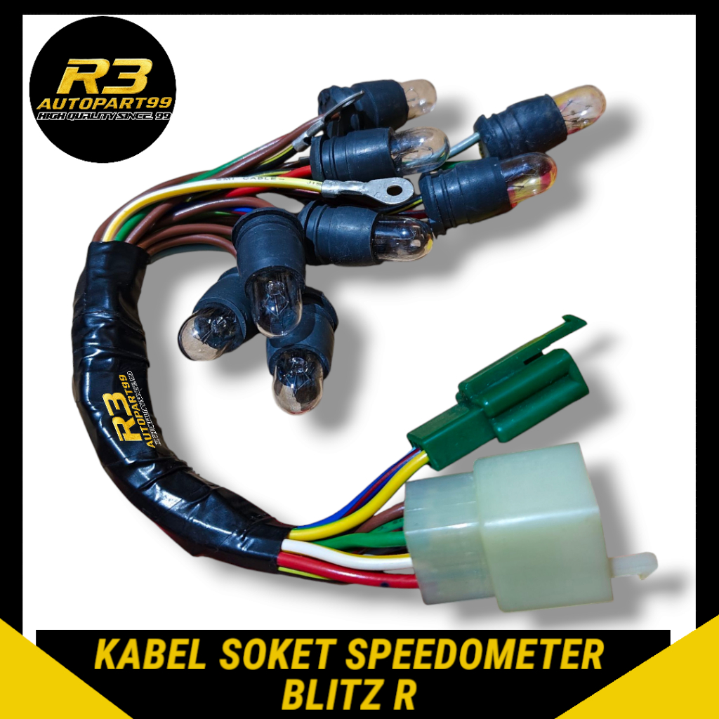 Kabel Soket Spido Speedometer Blitz R Set Kabel Fitting Soket Speedometer Kawasaki Blitz R Komplit