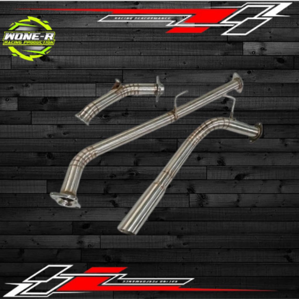 KNALPOT FULL SYSTEM INNOVA REBON SIDE EXIT, FORTUNER VRZ