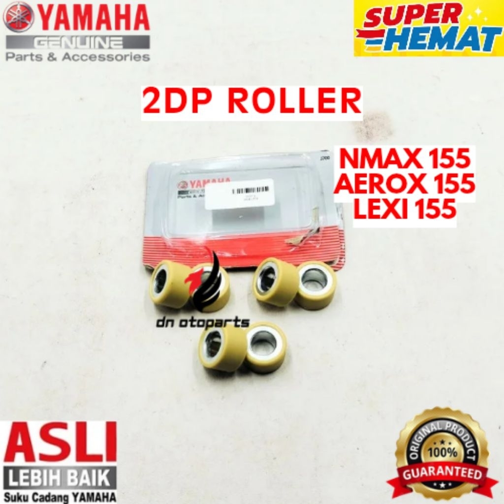 ROLLER ORIGINAL YAMAHA KODE 2DP ROLLER NMAX 155, ROLLER AEROX 155, ROLLER LEXI 155