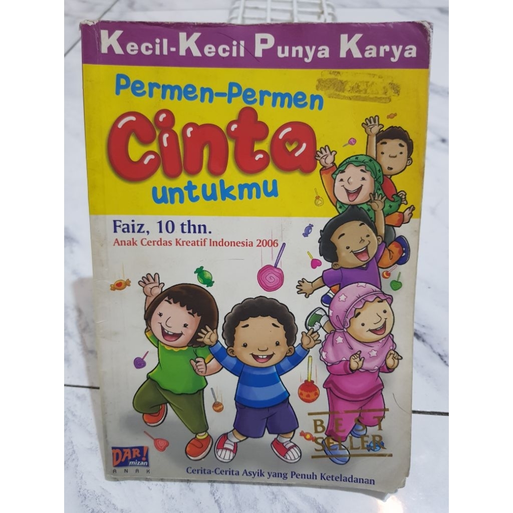 Buku Novel Anak Permen-Permen Cinta Untukmu