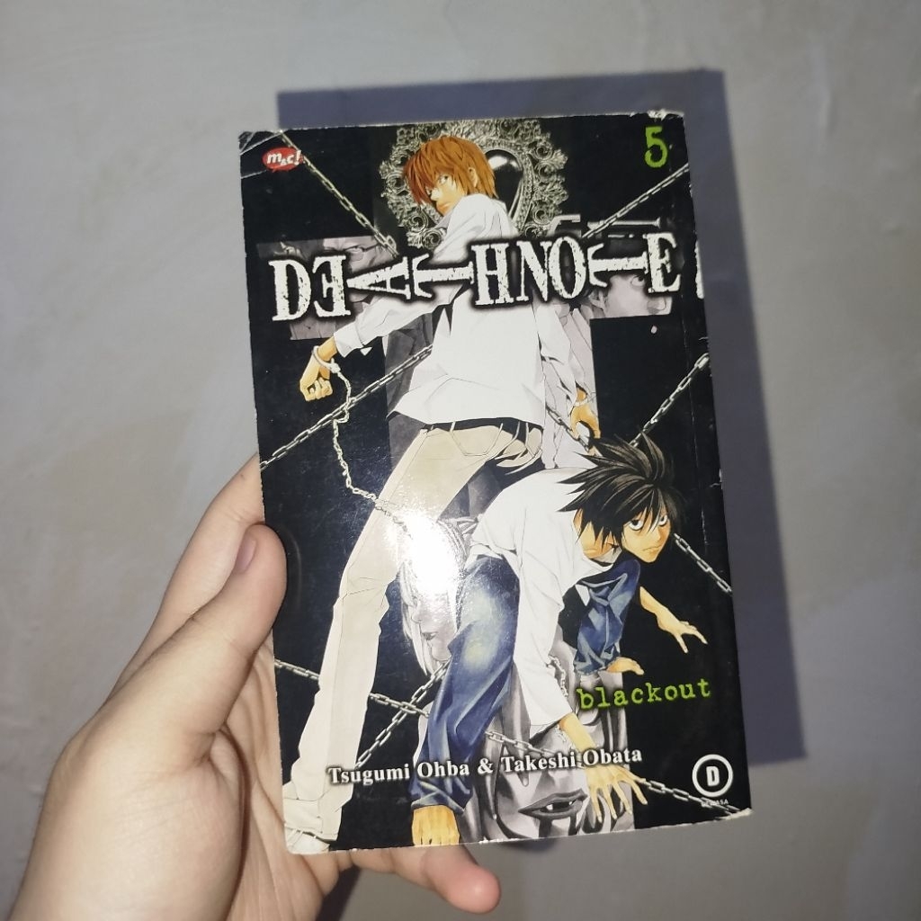 Komik Death Note vol 5 kolpri edisi reguler