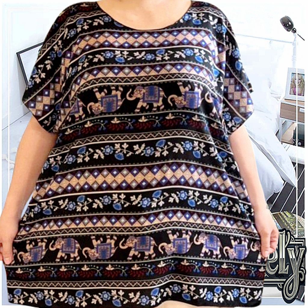 blouse jumbo ld 135 cm atasan blouse size XXXL jumbo atasan baju wanita jumbo blouse big size baju b