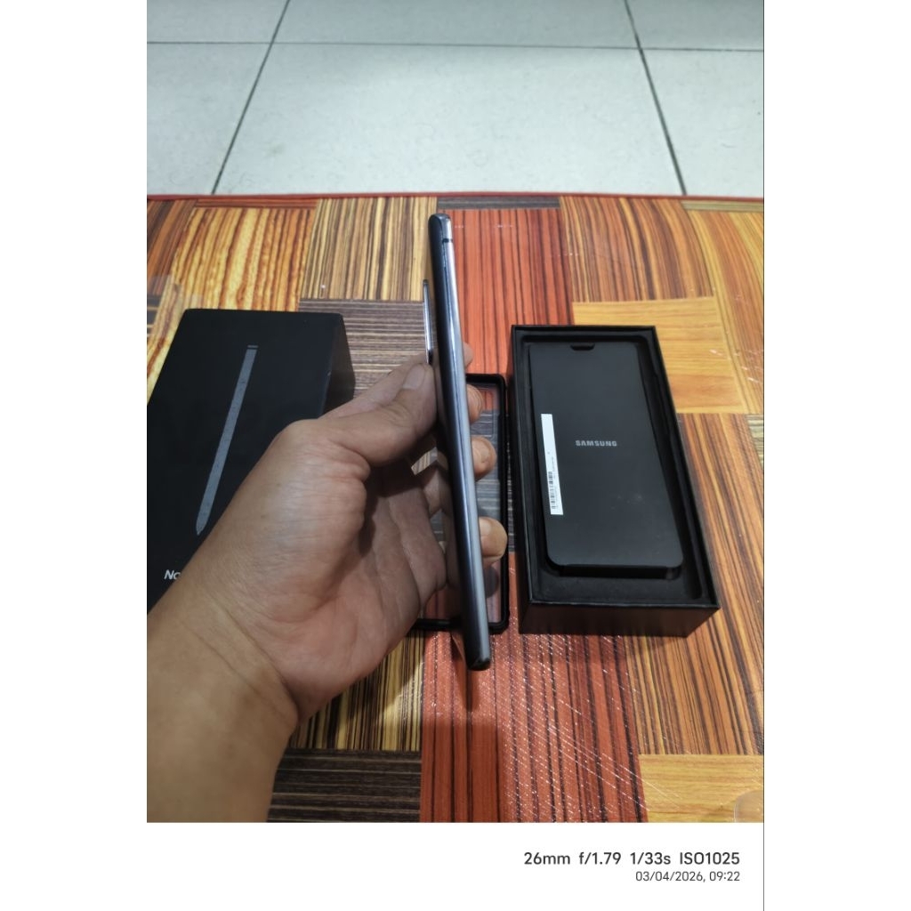 Samsung Galaxy Note 20 second