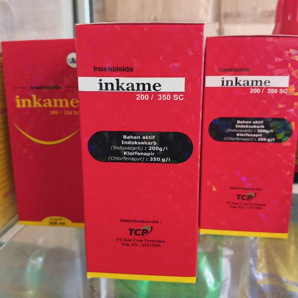 Insektisida Inkame 200/350 SC 250ml – Obat Hama Ampuh Indoksakarb + Klorfenapir | Basmi Ulat, Thrips