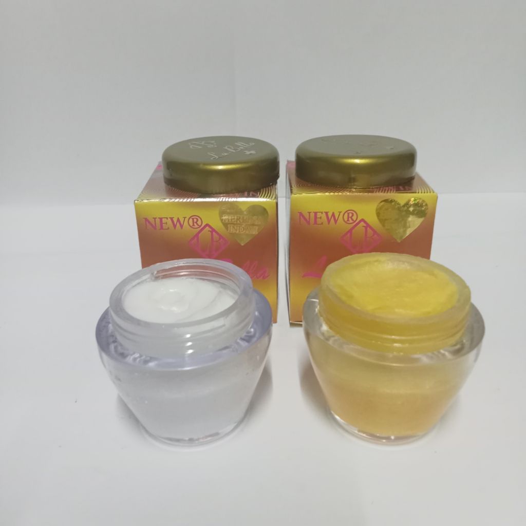 1Set DAY NIGHT CREAM CREAM WAJAH LABELLA BPOM HERLINA