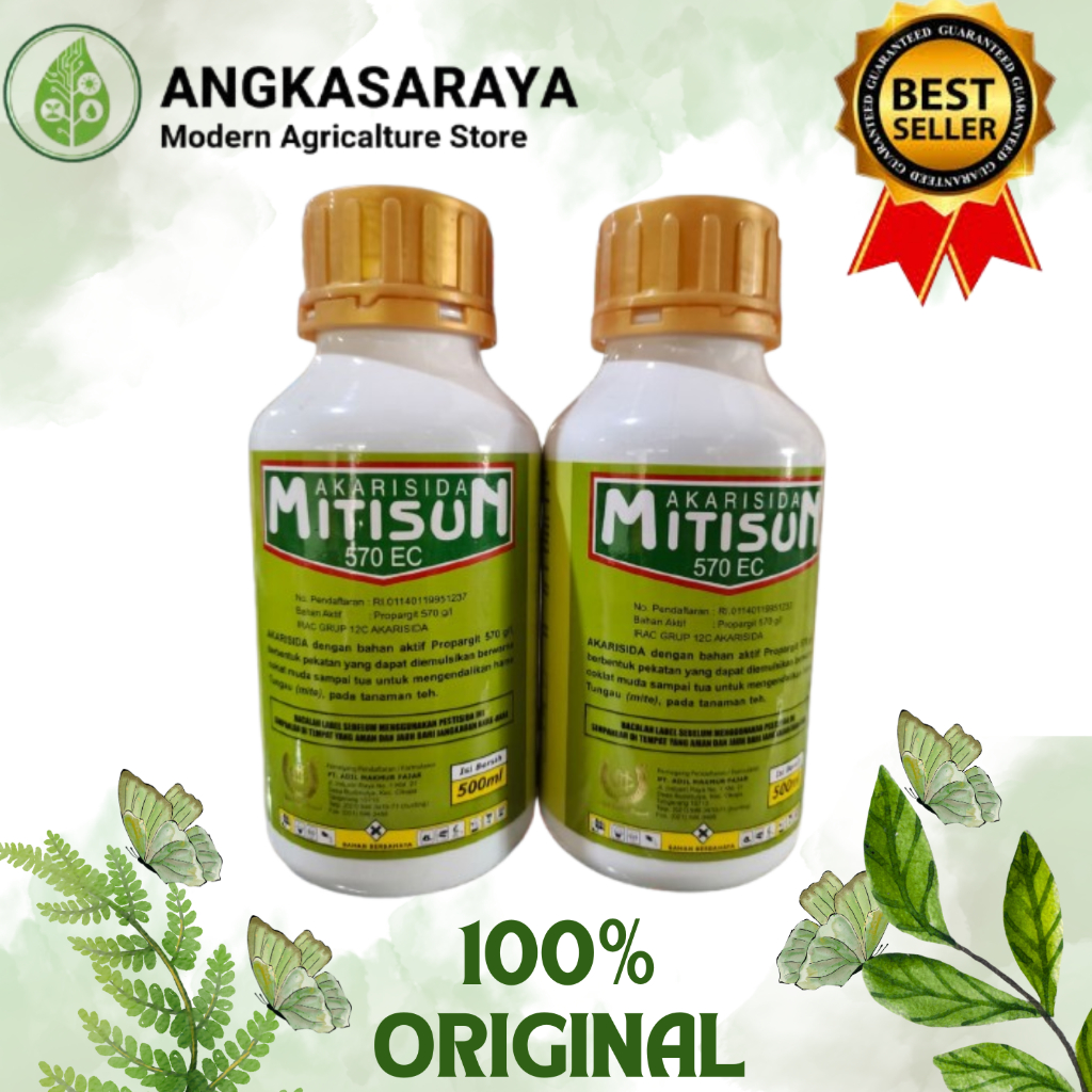 Mitisun 570 EC - 500 ml ( Akarisida ) Pengendali Tungau Tanaman