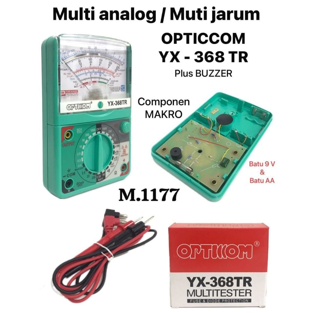 Multimeter Multitester  Opticom YX-368TR