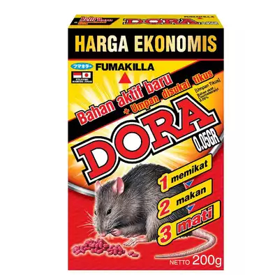 DORA RACUN TIKUS | RACUN TIKUS DORA FUMAKILLA