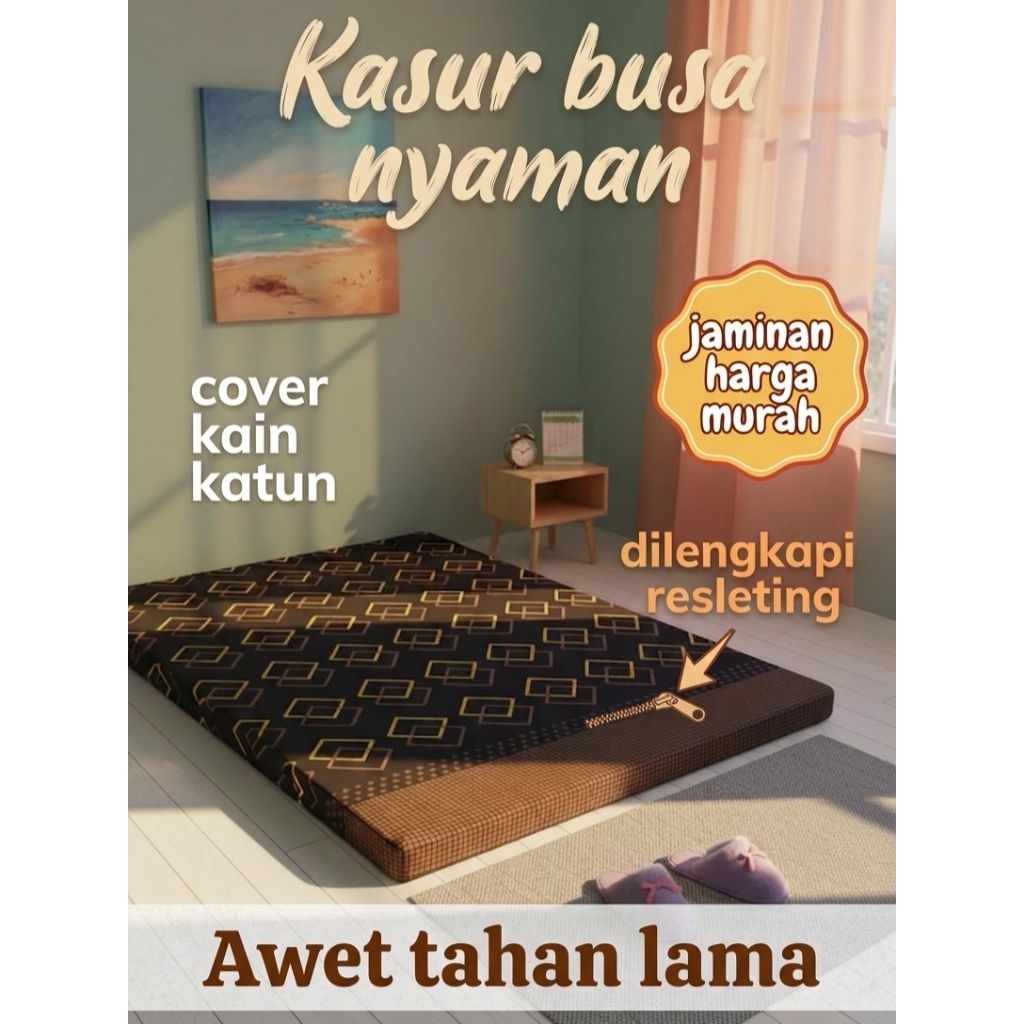 Kasur Busa Tebal 10 cm Kasur Busa Spon Tidak Mudah Kempes Kasur Busa 90x200 Kasur Spon 120x200 Kasur
