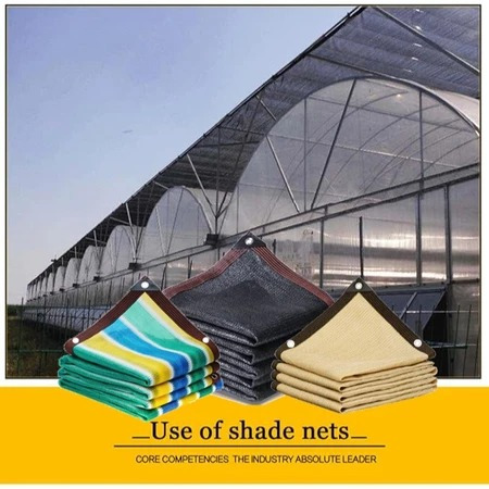 Asm3646 Paranet Anti UV 95% Nylon Tahan Panas Tahan Air 1x2m-4x6m Hitam Hijau Kuning Coklat