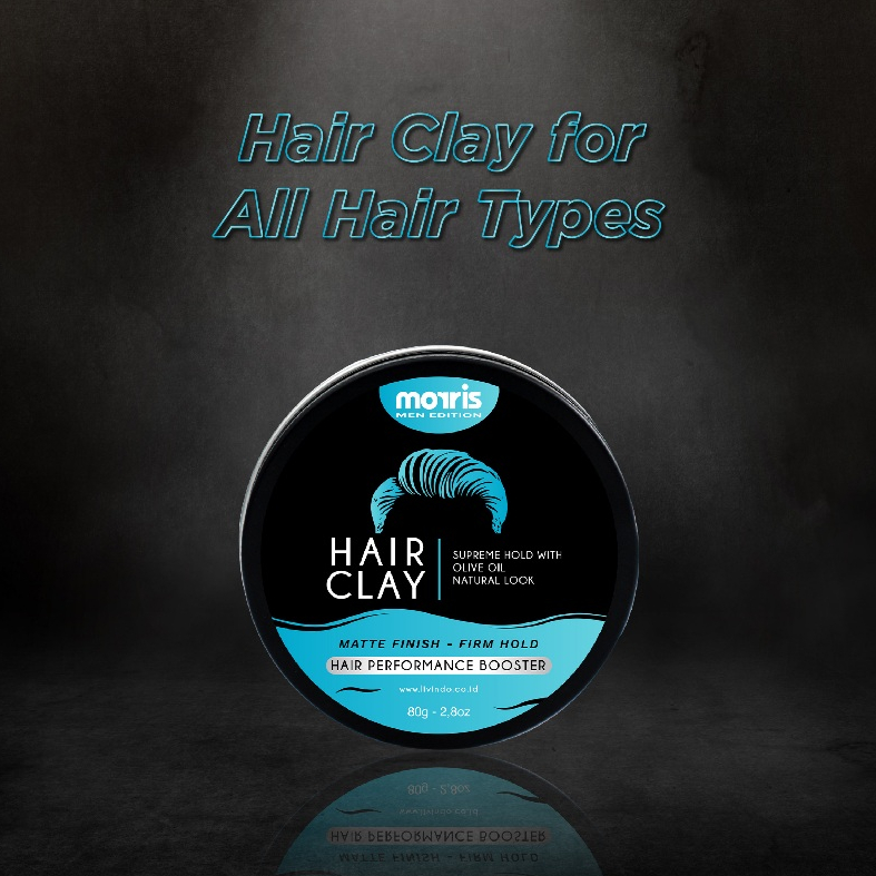 Morris Hair Clay Firm Hold Morris Pomade 80gr