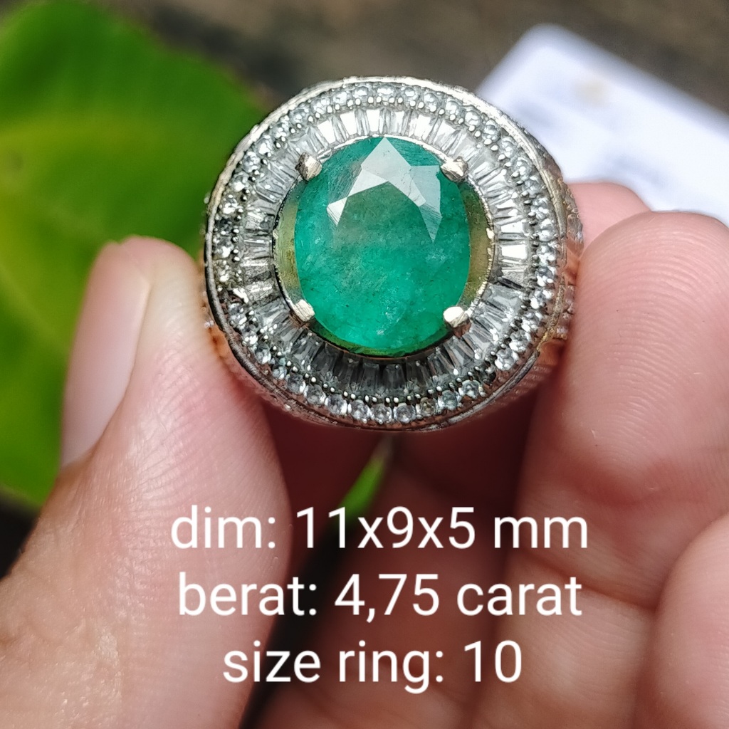 BATU ZAMRUD ASLI NATURAL cek batu lainnya yaman api wulung opal bacan permata kalimaya kinyang pria 