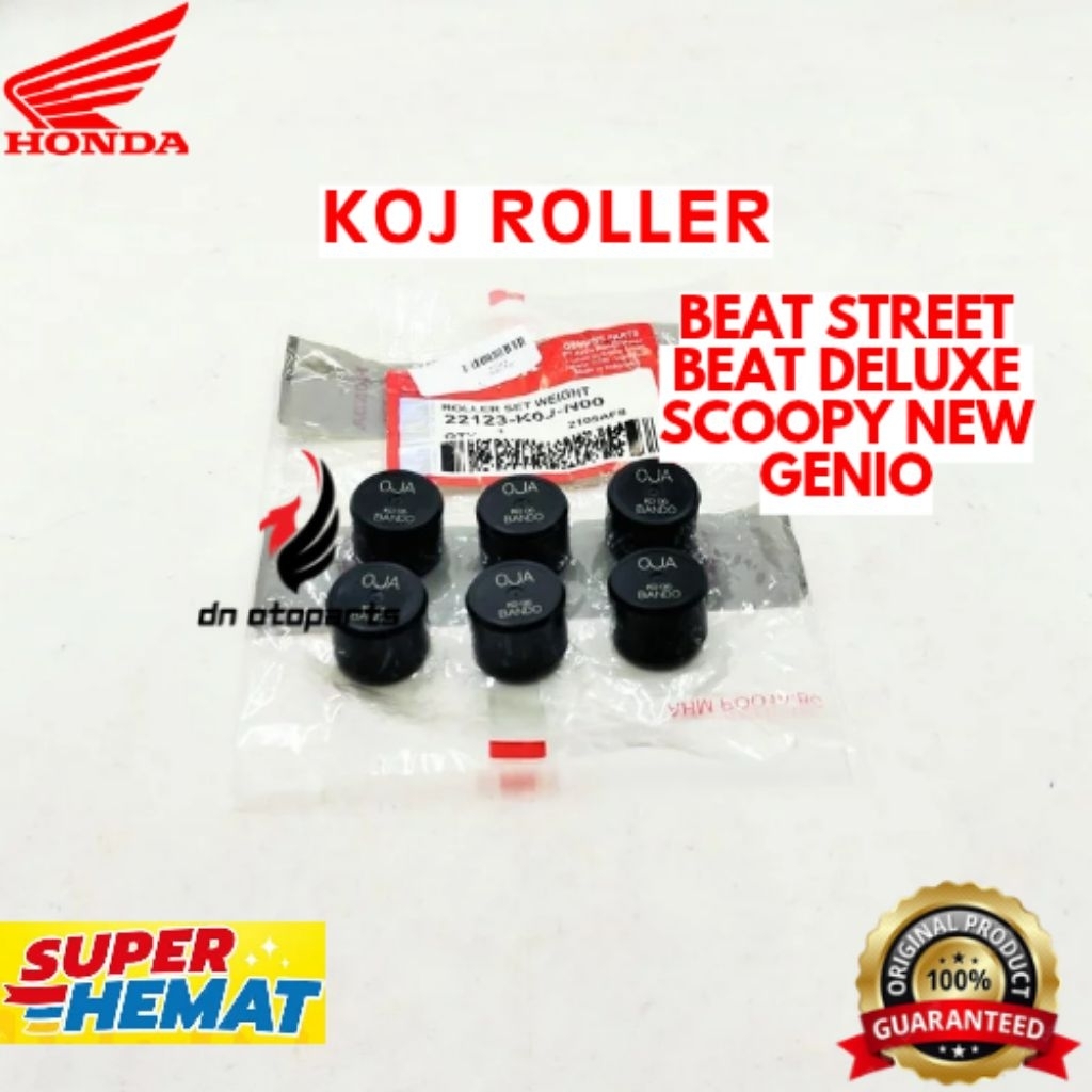 ROLLER ORIGINAL HONDA KODE KOJ, ROLLER BEAT STREET, ROLLER BEAT DELUXE, ROLLER BEAT SPORTY, ROLLER S