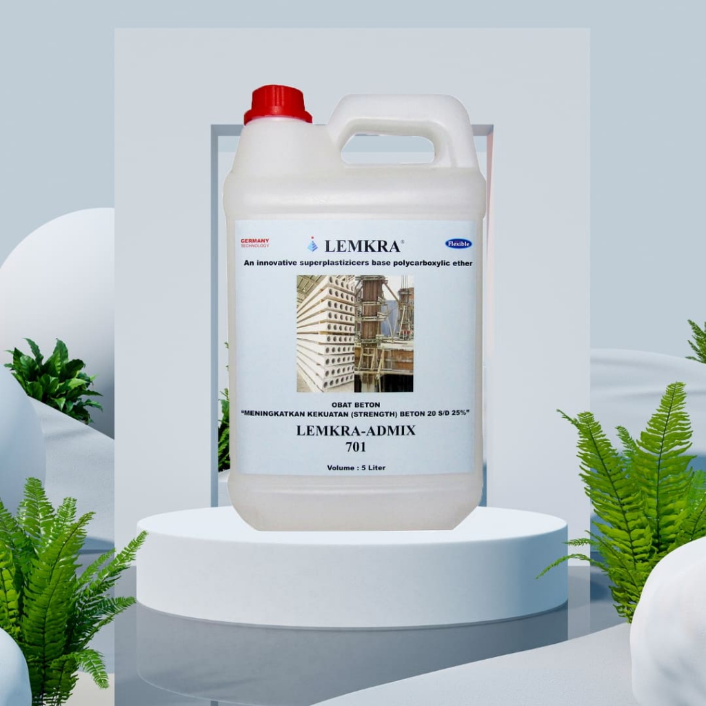 PRO LEVEL Finishing LEMKRA TG 300 302 305 & Admix 701 702 703 – Perlindungan & Penguat Beton Lengkap