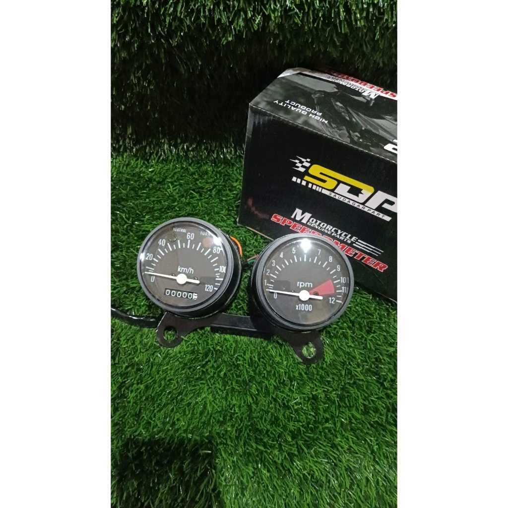 Spidometer cb125 Speedometer Set CB 125 RPM Import Bagus