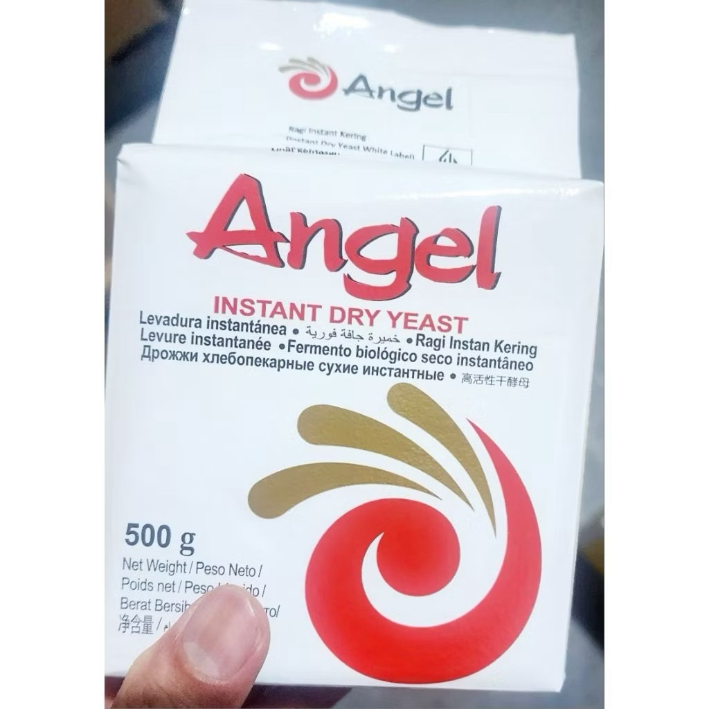Ragi Instan Angel 500g - Fermentasi Cepat, Ekonomis, Tekstur Roti Lebih Baik