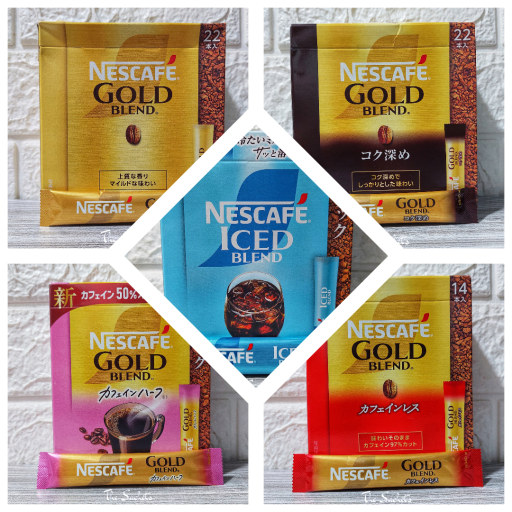 Nescafe Gold Blend Black Coffee Sachet