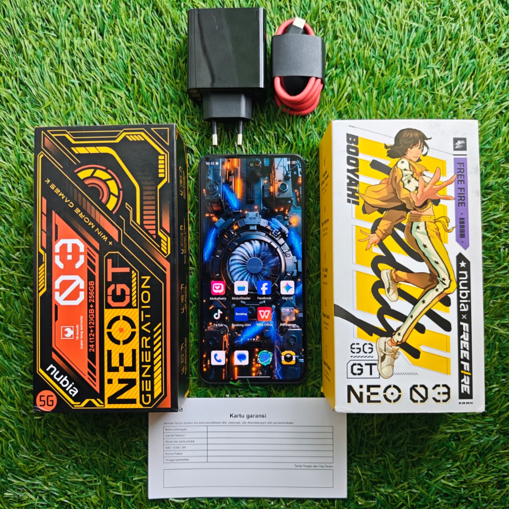 ZTE NUBIA NEO 3 GT 5G SECOND 12/256GB HP SECOND HP SEKEN HP BEKAS HP MURAH