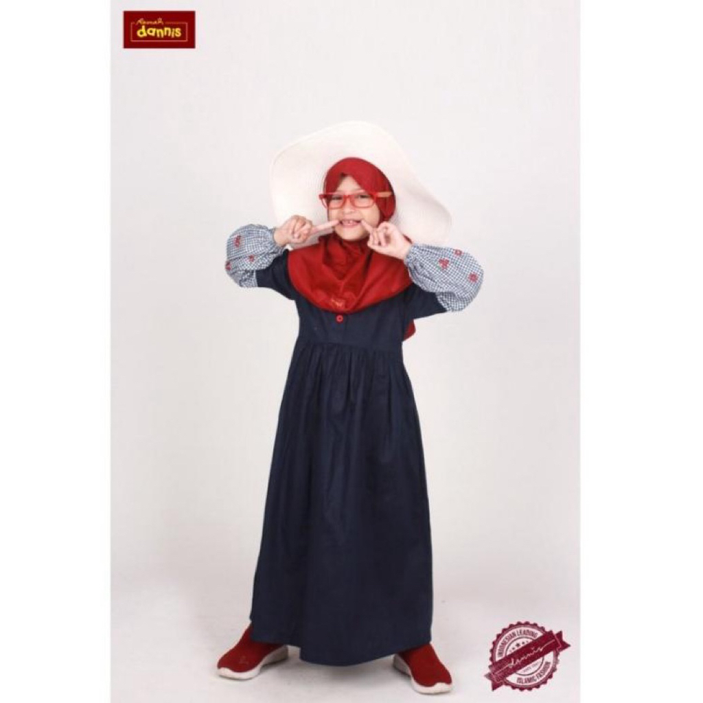 Gamis anak dannis JKPM0801/Gamis anak dannis reguler