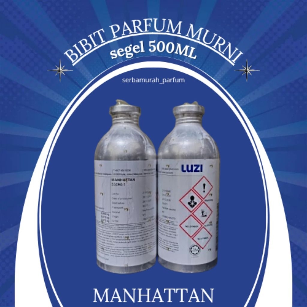 PARFUM MANHATTAN INSPIRED CH. 212 MEN BY LUZI 500ML SEGEL