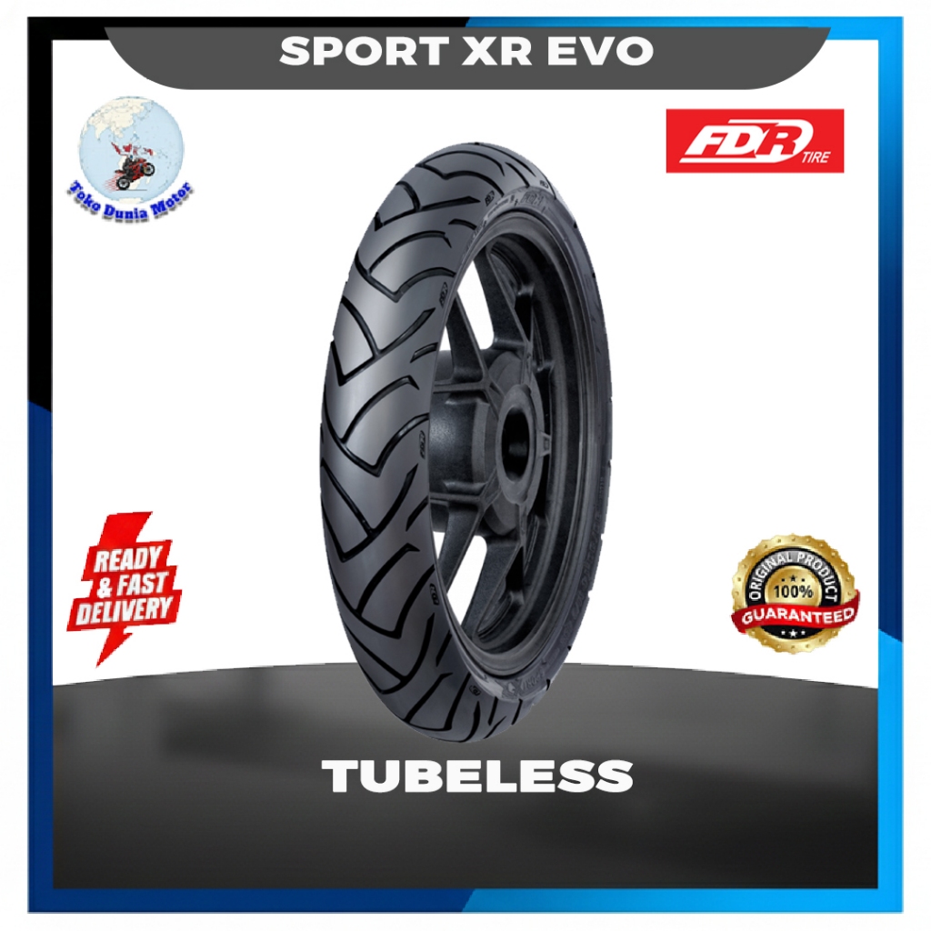 Ban motor matic Soft Compound FDR Sport XR 90 80 14 Tubeless