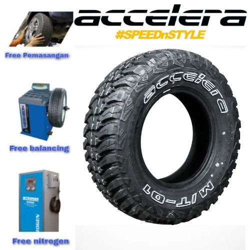 Ban Mobil Accelera M/T-01 OWL R17 Ukuran Ban 265 65 R17