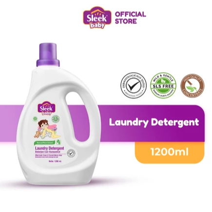 SLEEK BABY LAUNDRY DETERGENT - DETERGENT BABY - SABUN CUCI BAJU BABY SLEEK