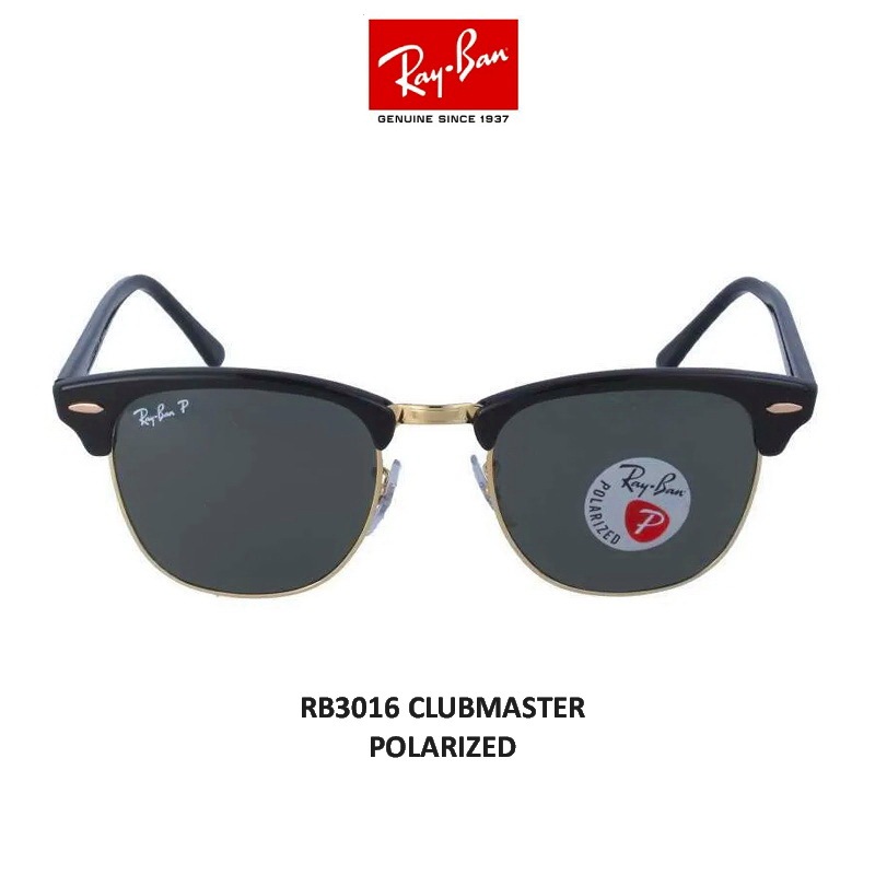 Kacamata Ray-Ban clubmaster RB3016 Polarized