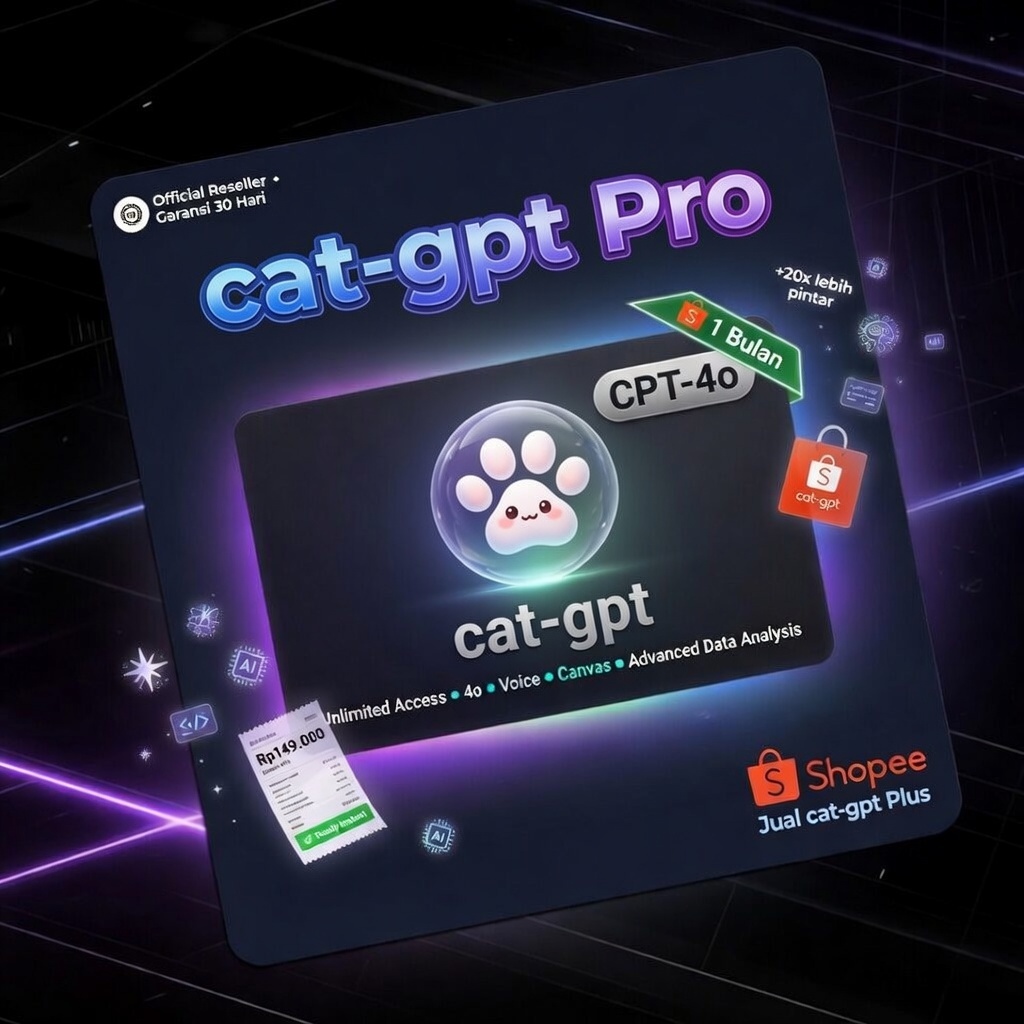 Mahir Prompt AI | Akses GPT 5.2 Unlimited Chat | 1 Bulan Private