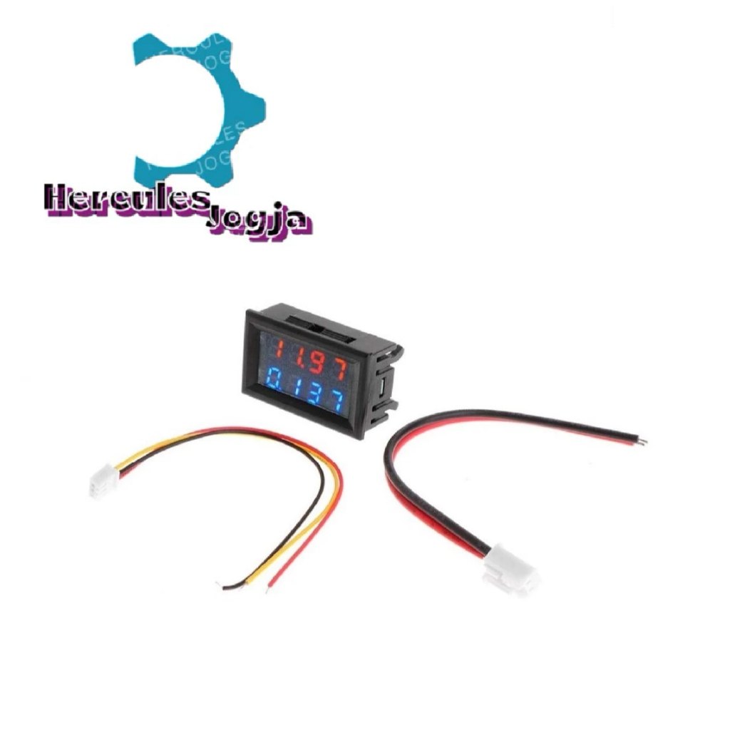 Dual Combo Voltmeter Ammeter Volt Ampere 4 Digit DC 100V 10A