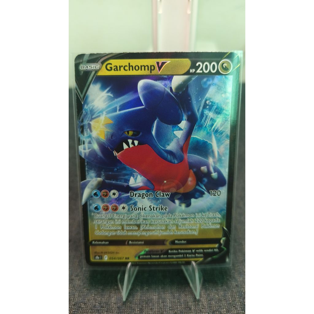 garchomp v indo pokemon tcg