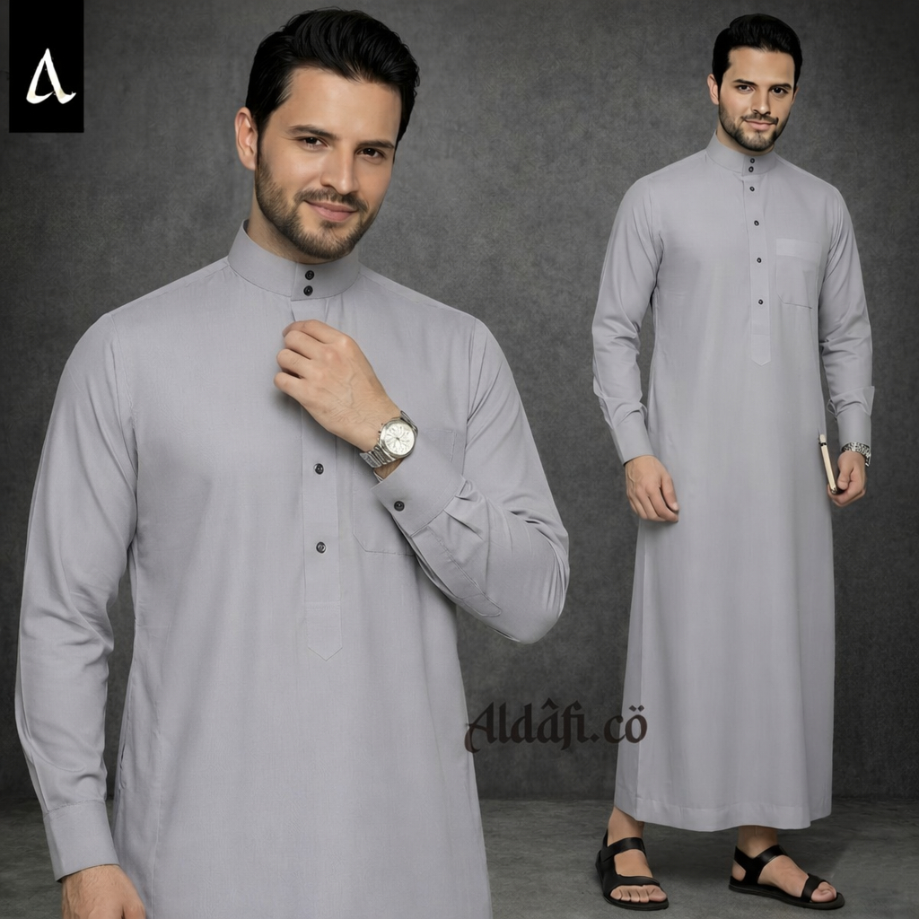 Gamis jubah koko kurta pria dewasa - jubah polos pria muslim - koko dewasa