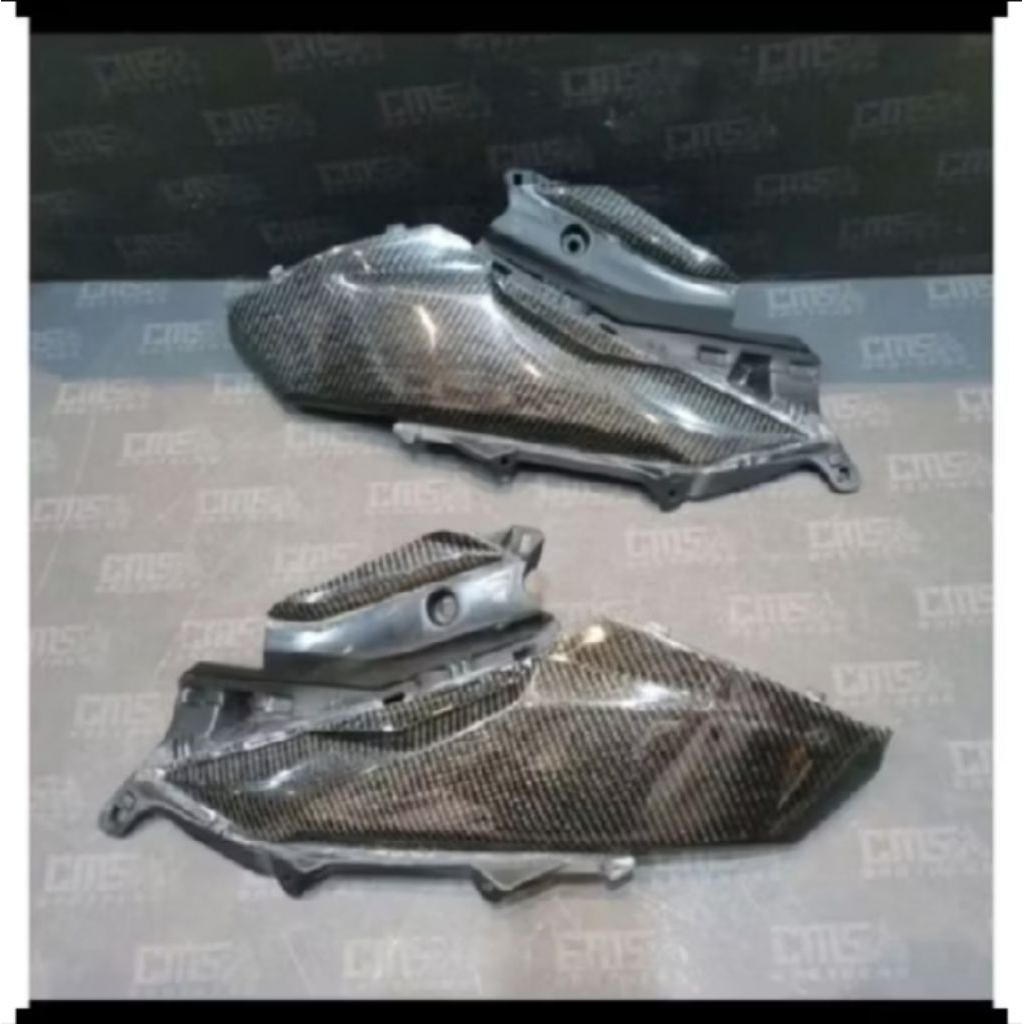 cover body / side pijakan kaki Vario 125 /150 new part ori carbon kevlar asli