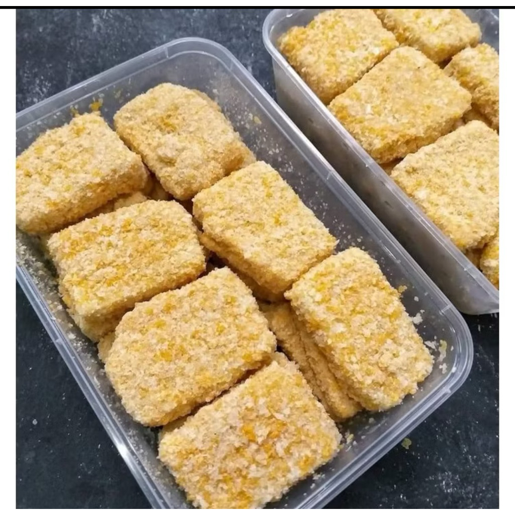 Nugget Ayam non msg homemade 500gr Frozen food nugget mpasi anak