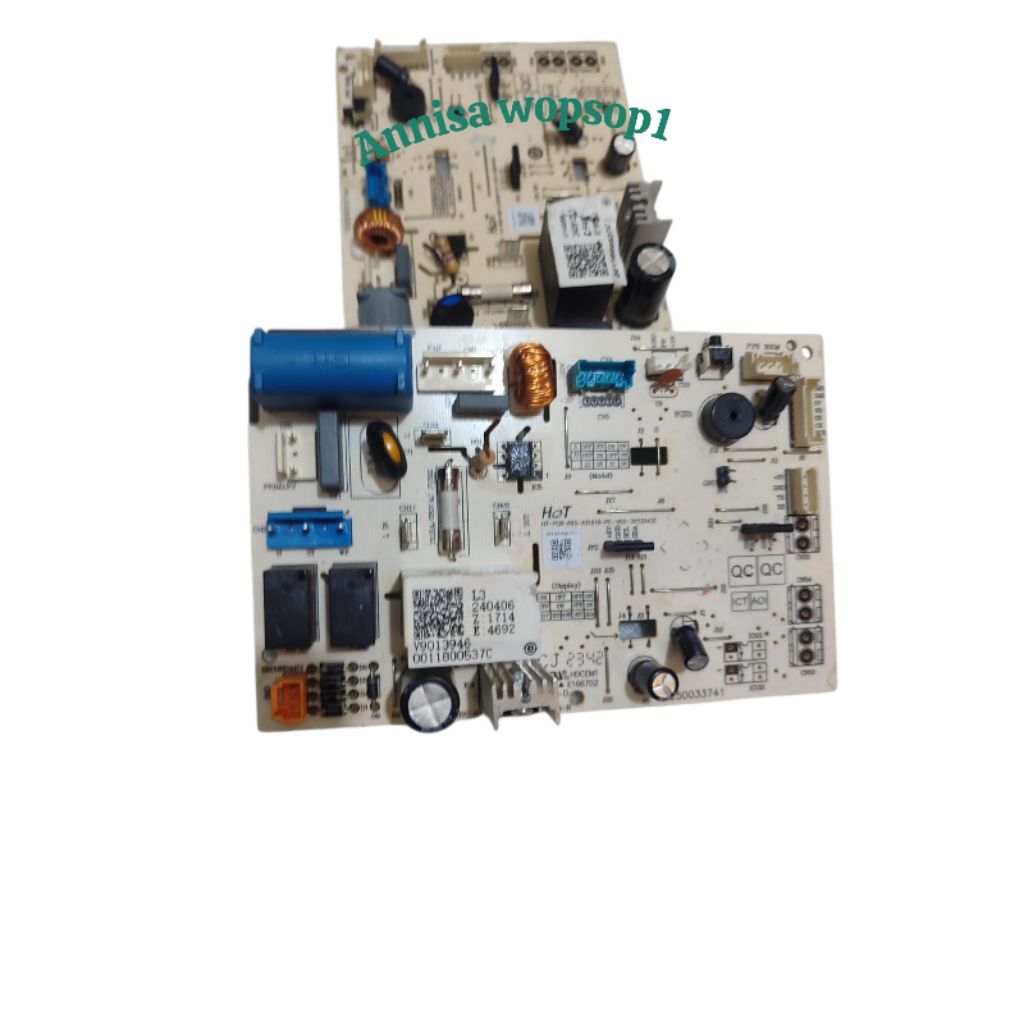 PCB Modul Indoor AC Haier Aqua 1/2pk-1pk AQA-KR5AHP1 AQA-KR7AHP1 AQA-9AHP1 Original