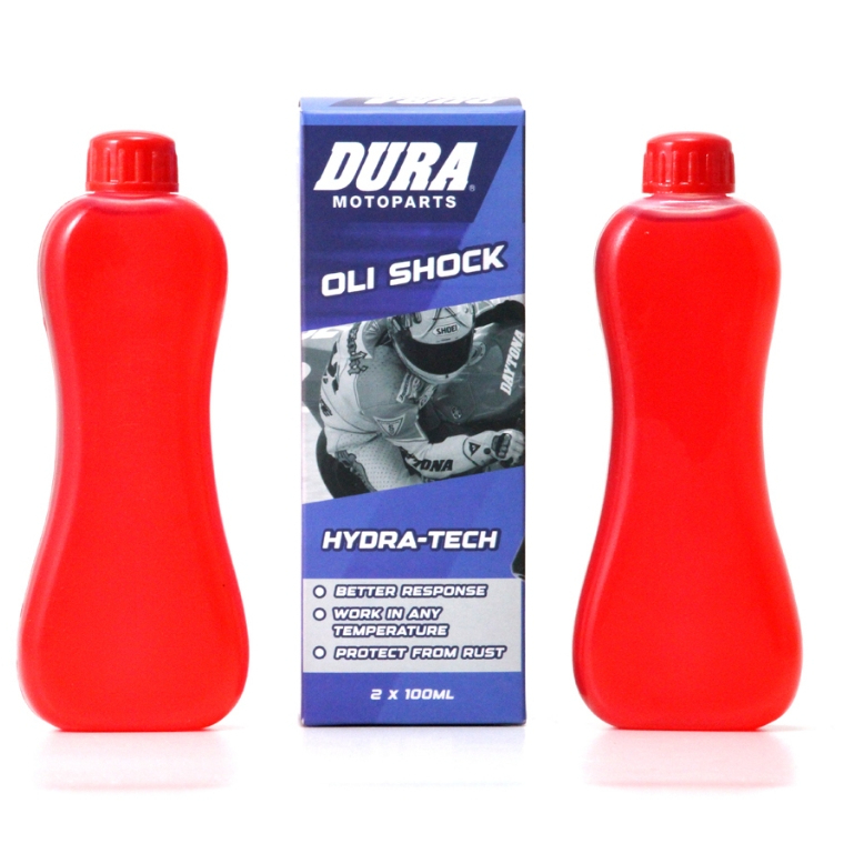 Oli shockbreaker Oli Shok Hydra-Tech 2x100ml 15W DURA By Daytona