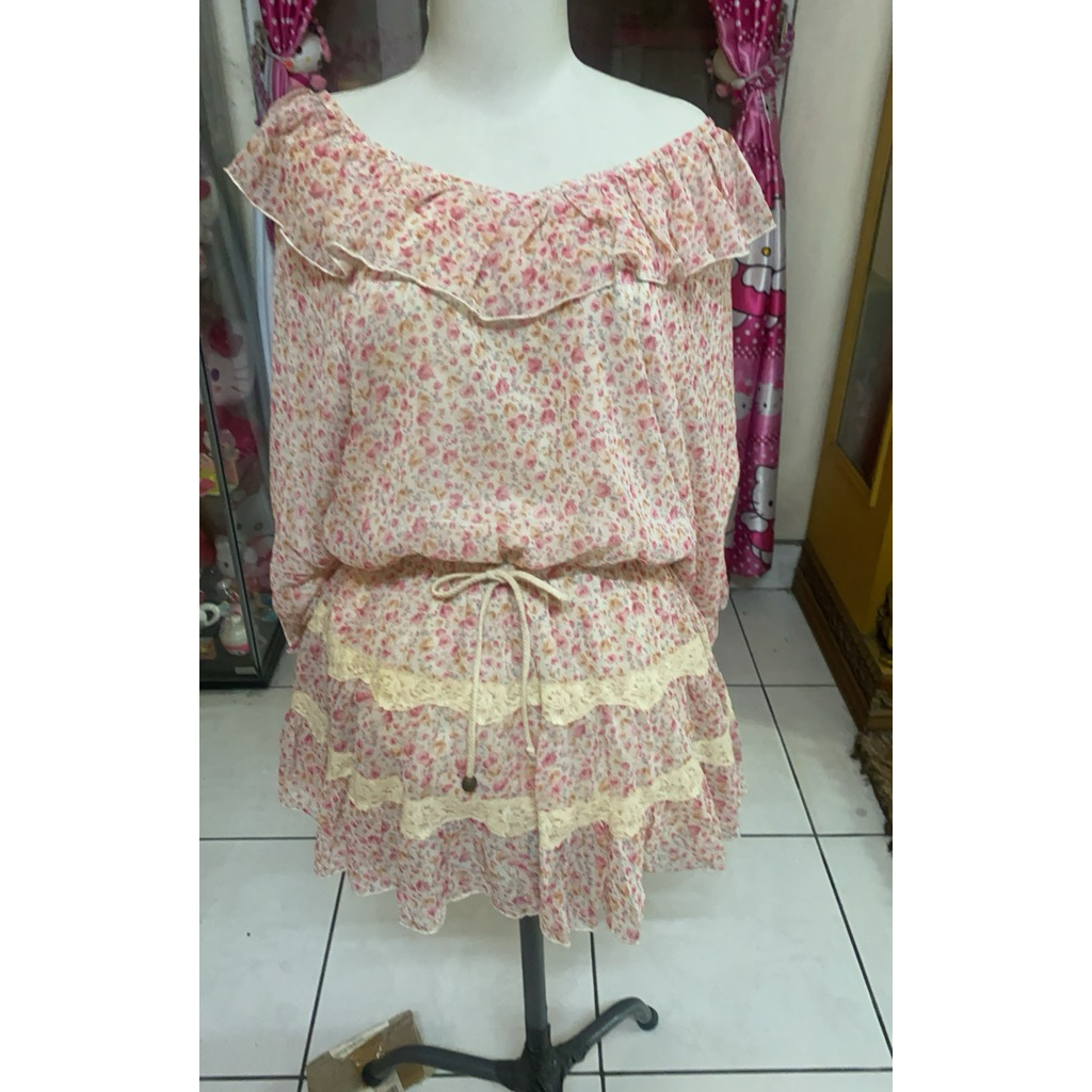 dress bunga liz lisa